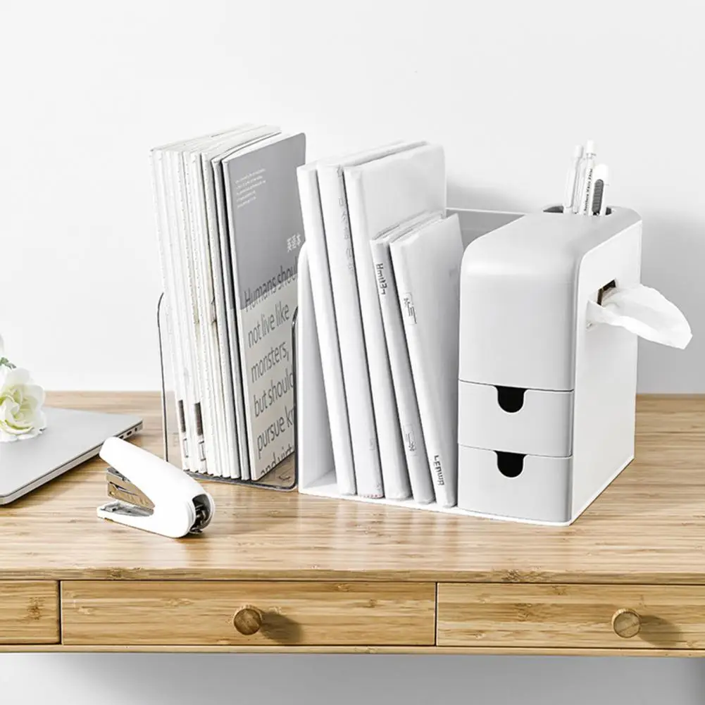 Durable Sundries Organizer Keep Tidy Detachable File Storage Box Desktop Book File Stationery Sundries Storage Box
