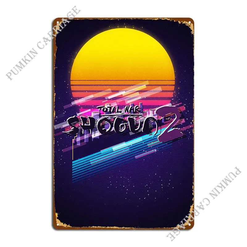 Total War Shogun 2 Targa In Metallo Poster Decorazione Della Parete Decorazione Bar Garage Tin Sign Poster