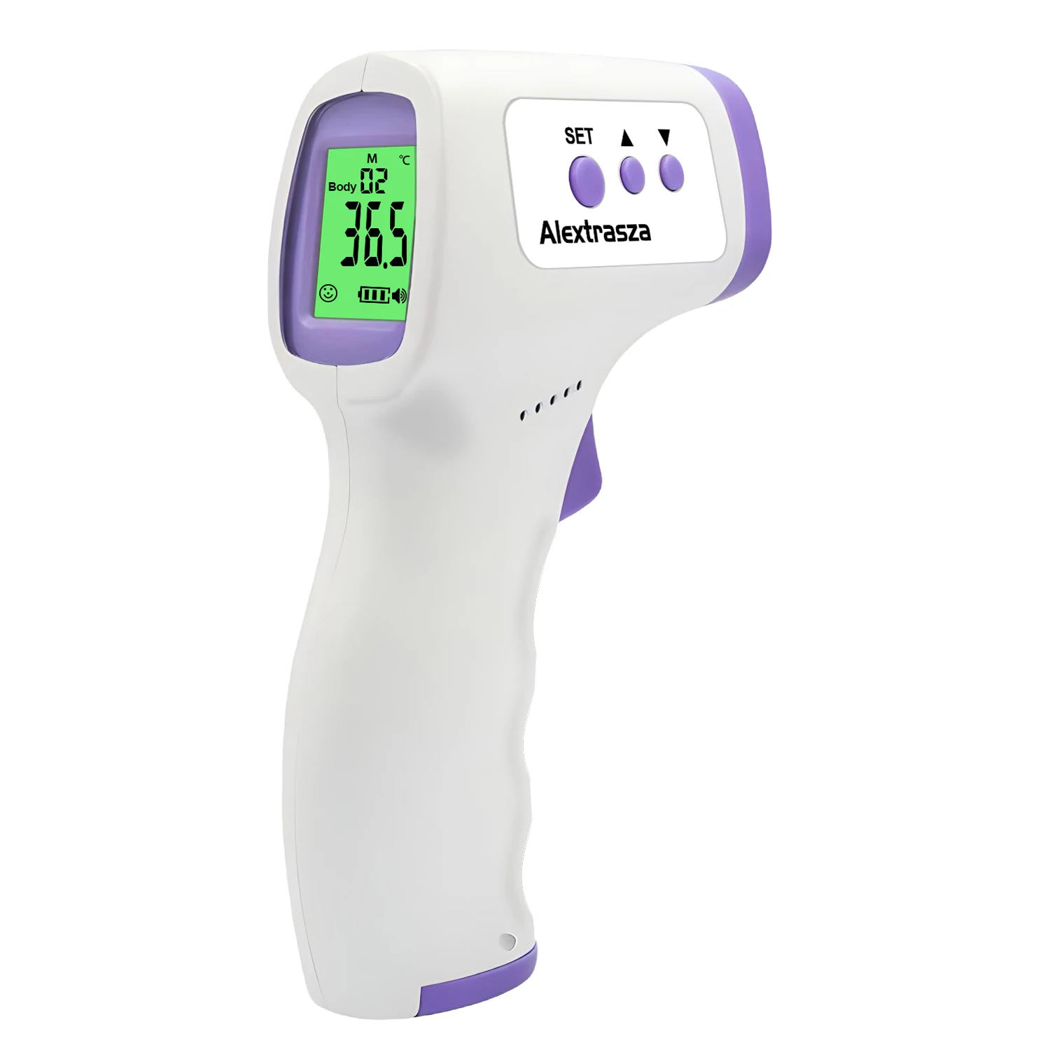 Non Contacted Digital Thermometer for Baby Kid 3 Color Backlight Forehead Thermometer Fever Safety Health Measurement Tool