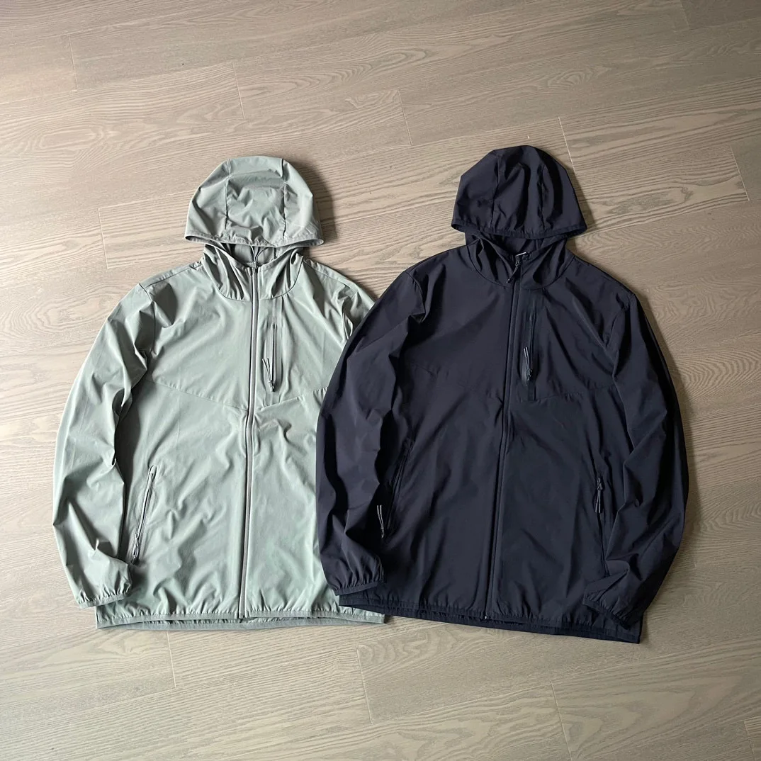 

DY42118 Men Outdoor Sports Lightweight Hiking Fishing Waterproof Jacket 2024 New Hoody Male Breathable Coat High Quality