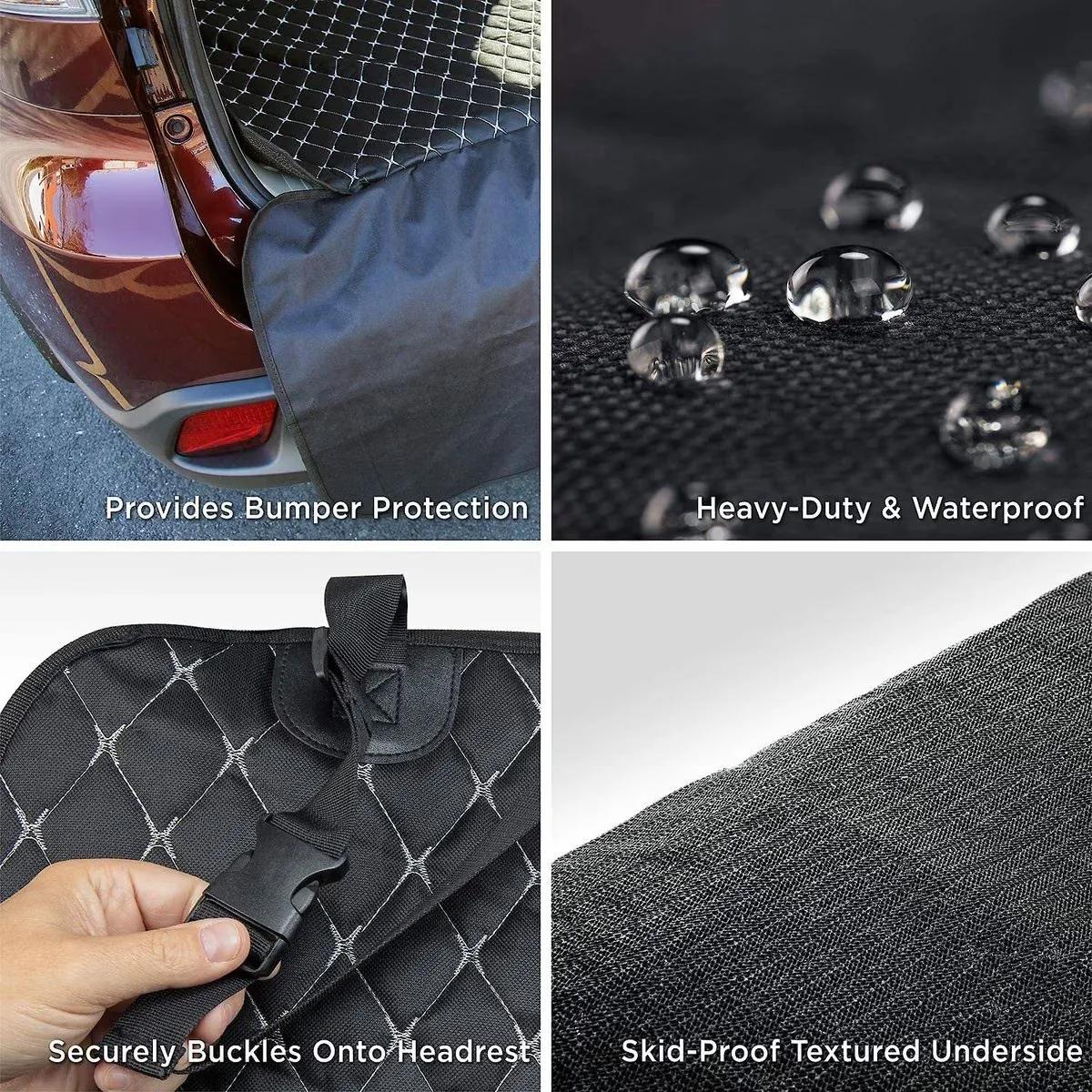Waterproof Non Slip Cargo Liner Scratchproof for SUV Protector Dog Seat Car Mat