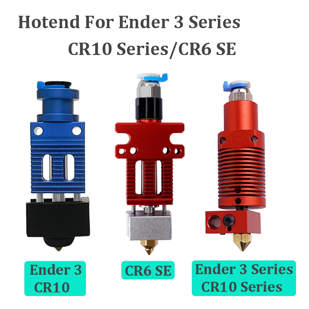 Originele Creality CR6 SE Hotend Extruder Kit met Extra 2 stks Nozzles 0.4mm voor CR-6 SE/Max/CR-5 PRO 3D Printer met Cartridge Verwarming, Thermistor