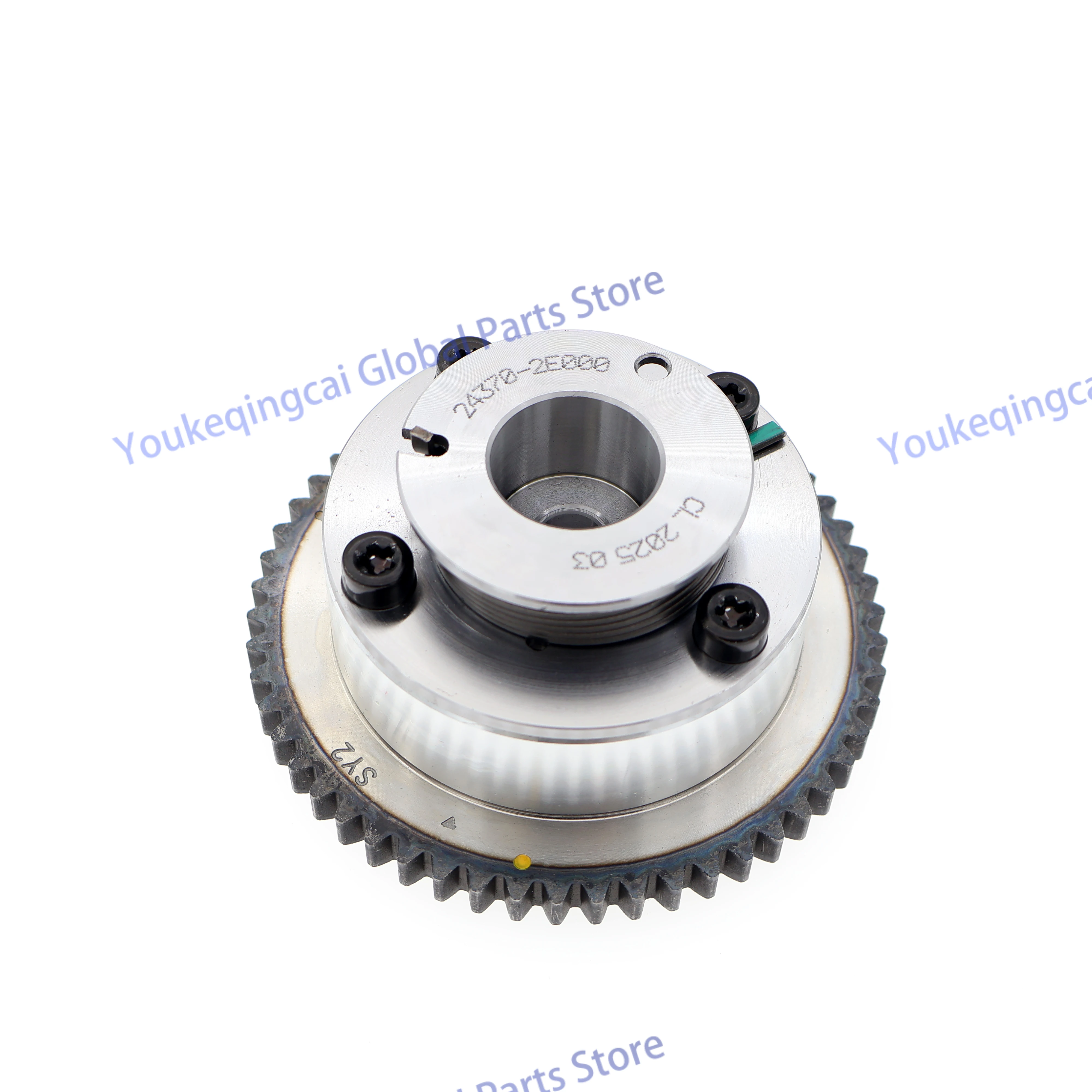 Exhaust Camshaft Adjuster Gear CVVT 243702E000 for Elantra Sonata 1.8L for 2012- Forte Soul 2.0L 24370 2E000 24370-2E000