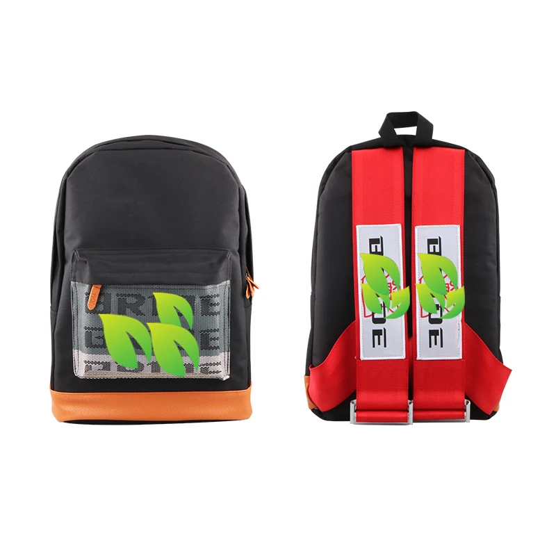 Universal JDM Car Seatbelt Fabric Bride Backpack Car Canvas SPR BR TK
