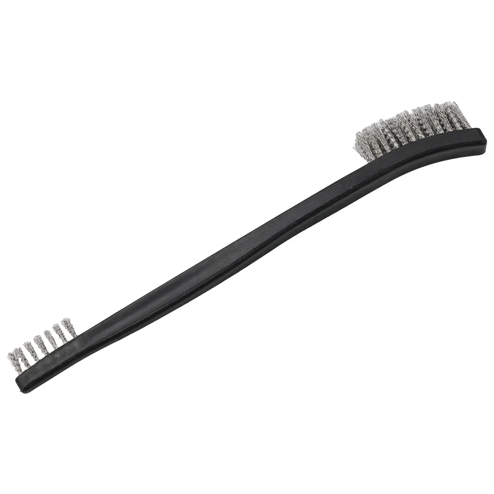 Double Ended Wire Brush Set Steel/copper/Nylon Brush Cleaning Light Scrubbing Multi Purpose Cleaning Car Detail Tool 1PC