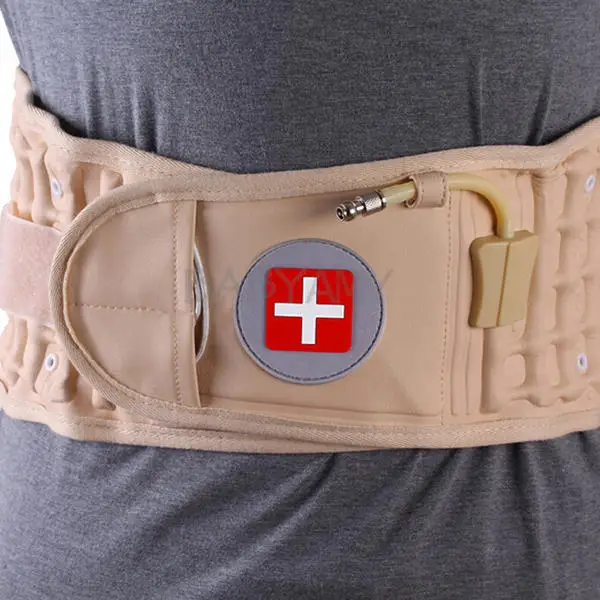 Back Decompression Belt Lumbar Support for Back Pain Relief- Lower Traction Device for Women & Men