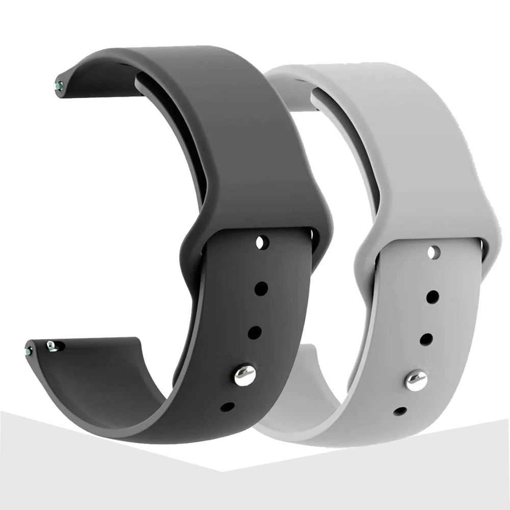 Versatile Silicone Watch Strap - Premium Wristband Replacement