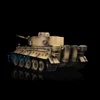 Outdoor Toys 1/16 Scale Heng Long 7.0 Plastic German Tiger I RTR RC Tank 3818 Controlled Model for Boys Gift TH17259-SMT2 3