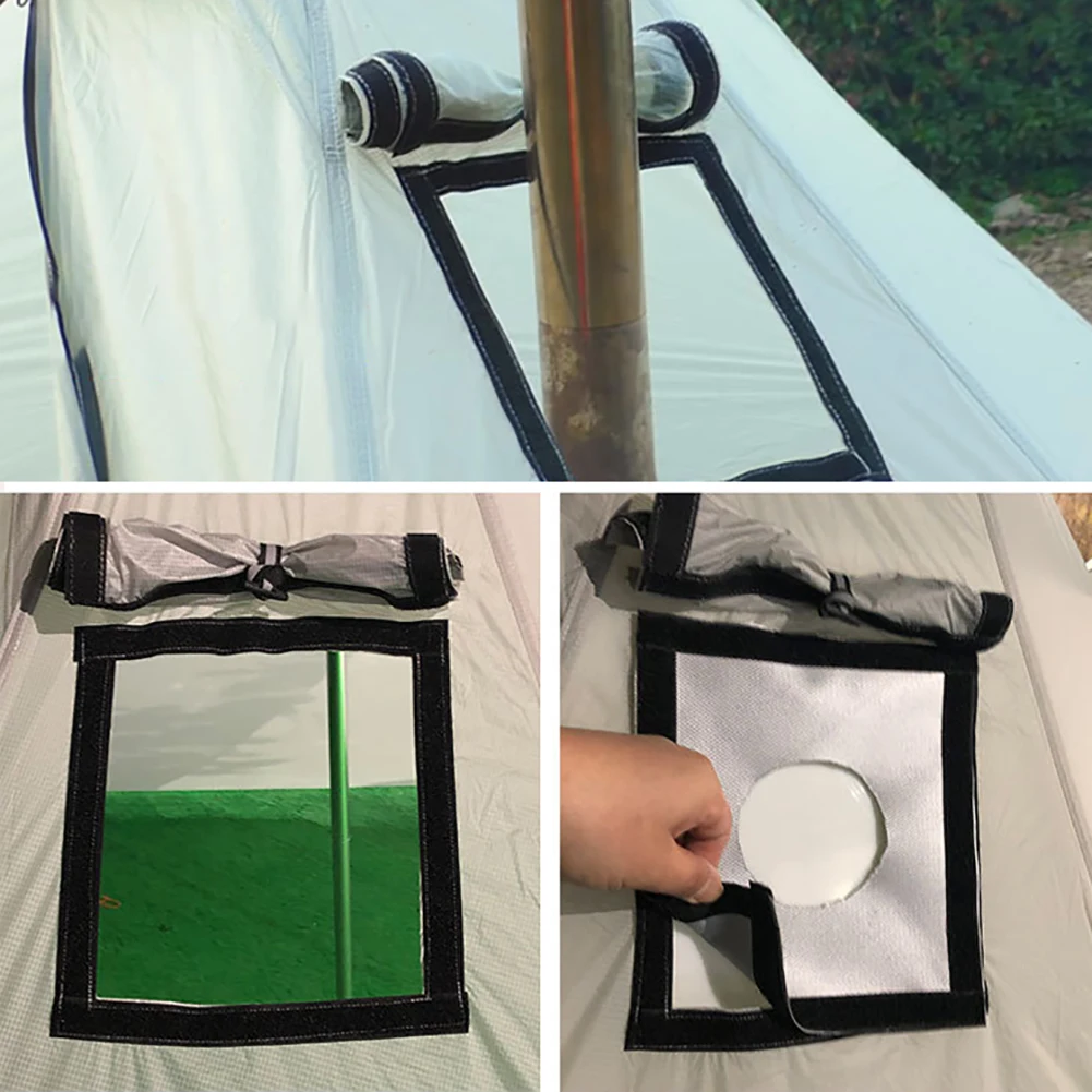 Tissu Résistant Au Feu Pour Tente, Poêle Et Cheminée - Protection Extérieure - Neuf