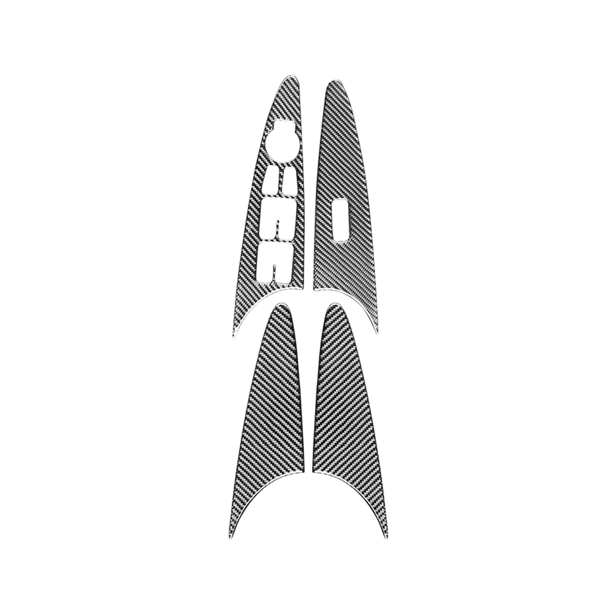 

Наклейка на панель центрального стеклоподъемника из углеродного волокна для Hyundai Sonata 8 2011-2014, аксессуары