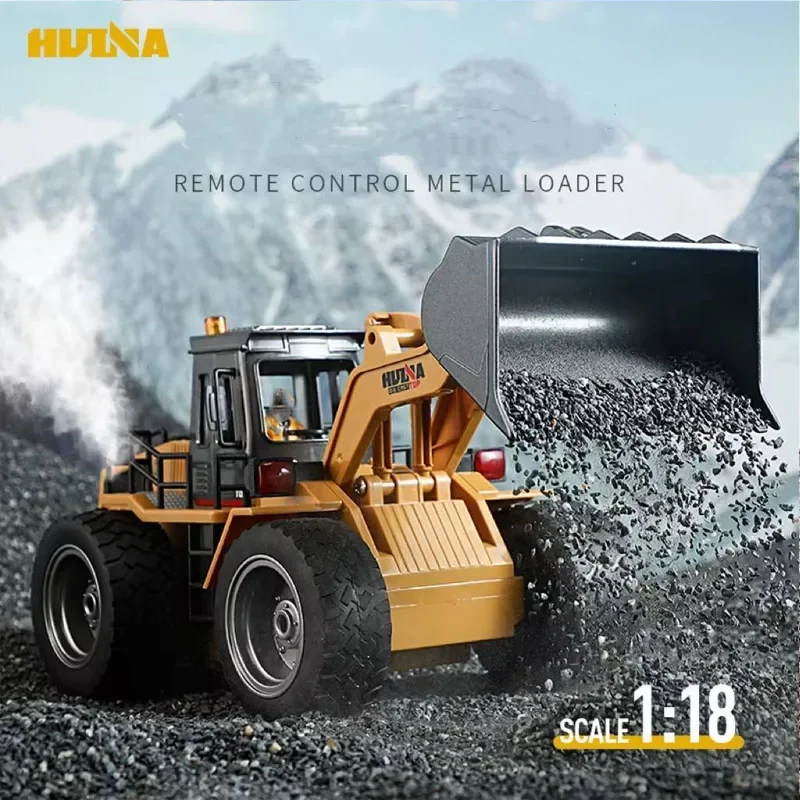 Alloy Rc Bulldozer Tractor Model 2.4G Radio Controlled Car