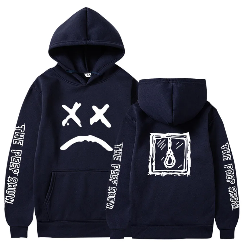 Men Hoodies 2020 Lil.Peep Happy Smiling Face Print Winter Fashion Unisex Couple Pullover Streetwear Sweatshirts Male Sudaderas (1)