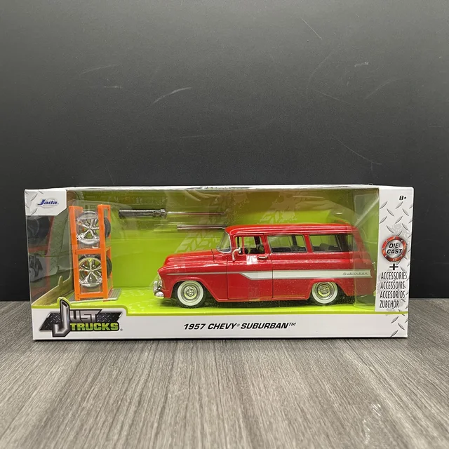 Jada Toys Just Trucks 1:24 1955 Chevy Stepside Pickup Die-ca | Meses Sin Interés