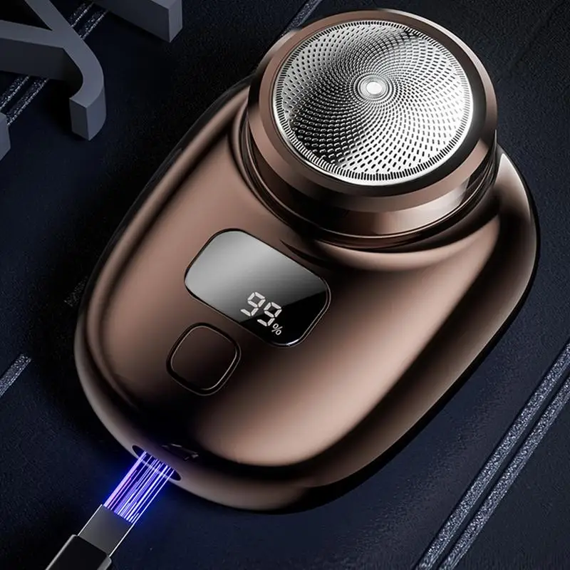 미니 전기 면도기, 디지털 디스플레이 수염 트리머, USB 충전, 남성용 수염 트리머, 바디 면도기