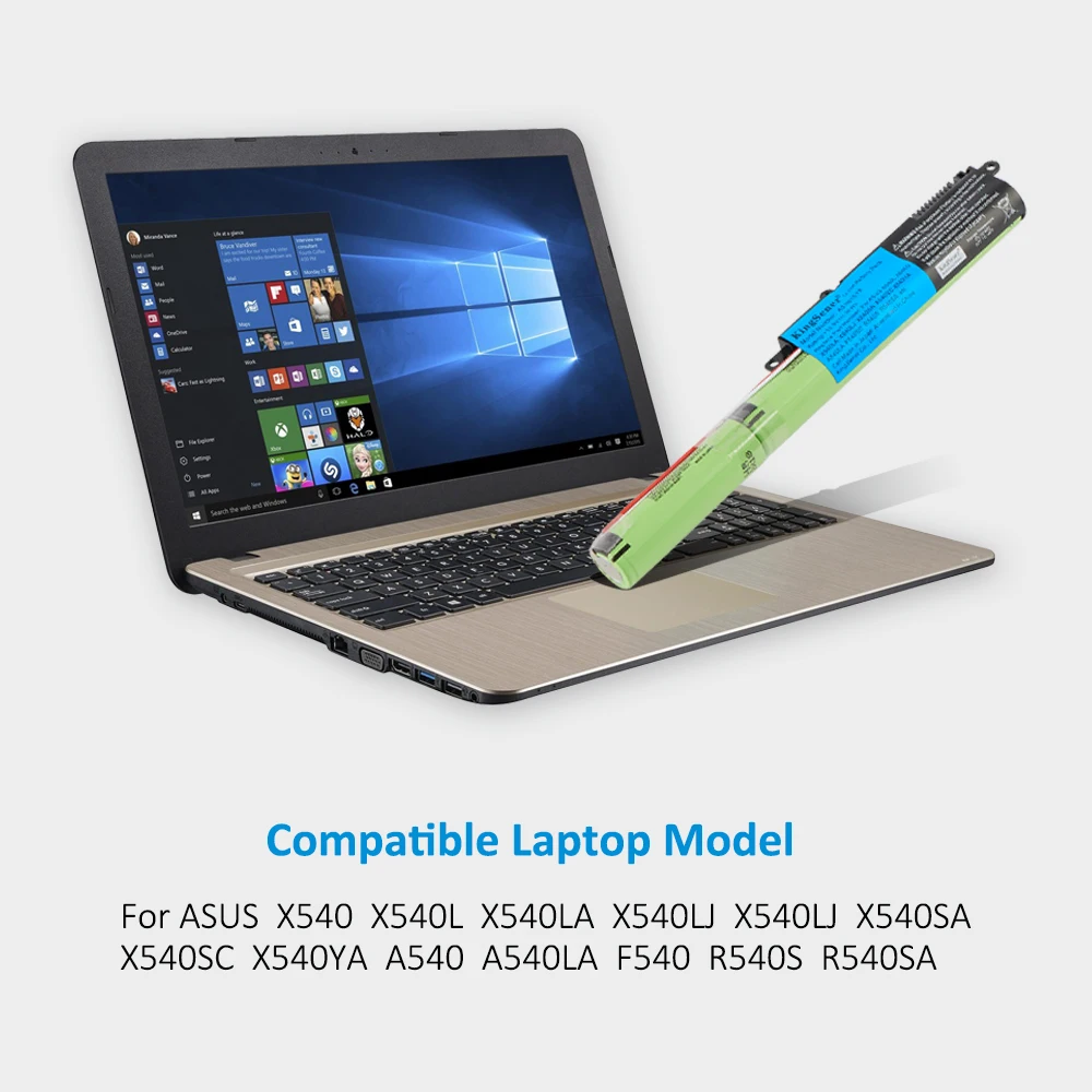Kingsener-bateria para Asus 3400mah A31n1519 X540 X540l X540la X540lj X540s X540sa X540sc X540ya A540 A540la F540sc R540s - Imagem 6