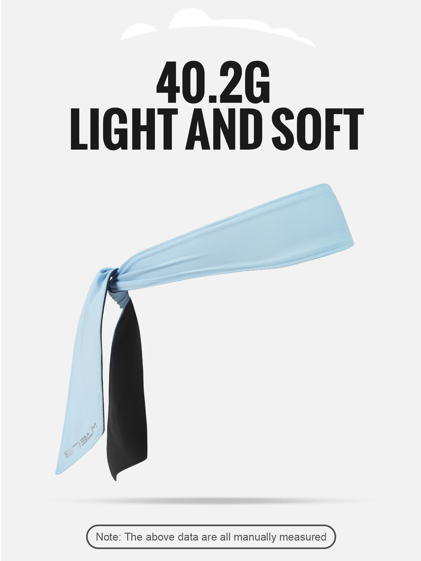 WRELS Lauf-Stirnband Channel the Sweat Bandana, schnell trocknende Schweiß-Kopfbedeckung, atmungsaktive Outdoor-Stirnbänder, Basketball-Kopfbinde – Detail 9