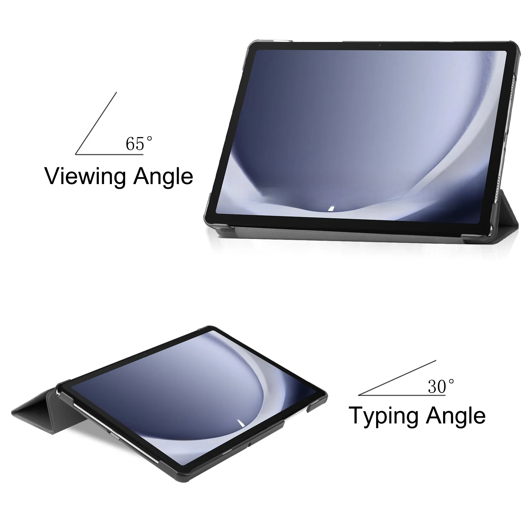 Für Galaxy Tab A9 Plus 11 Zoll 2023 Tablet Lederhülle A9+ X210 70% Rabatt Standfunktion Tablet-Cover – Detail 4