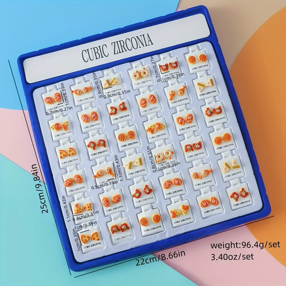 Bohemian Cartoon Animal Earrings, Bread and Sandwich Earrings, Daily, Party, 36 Pairs of Earrings Set Styles Randomly Selected