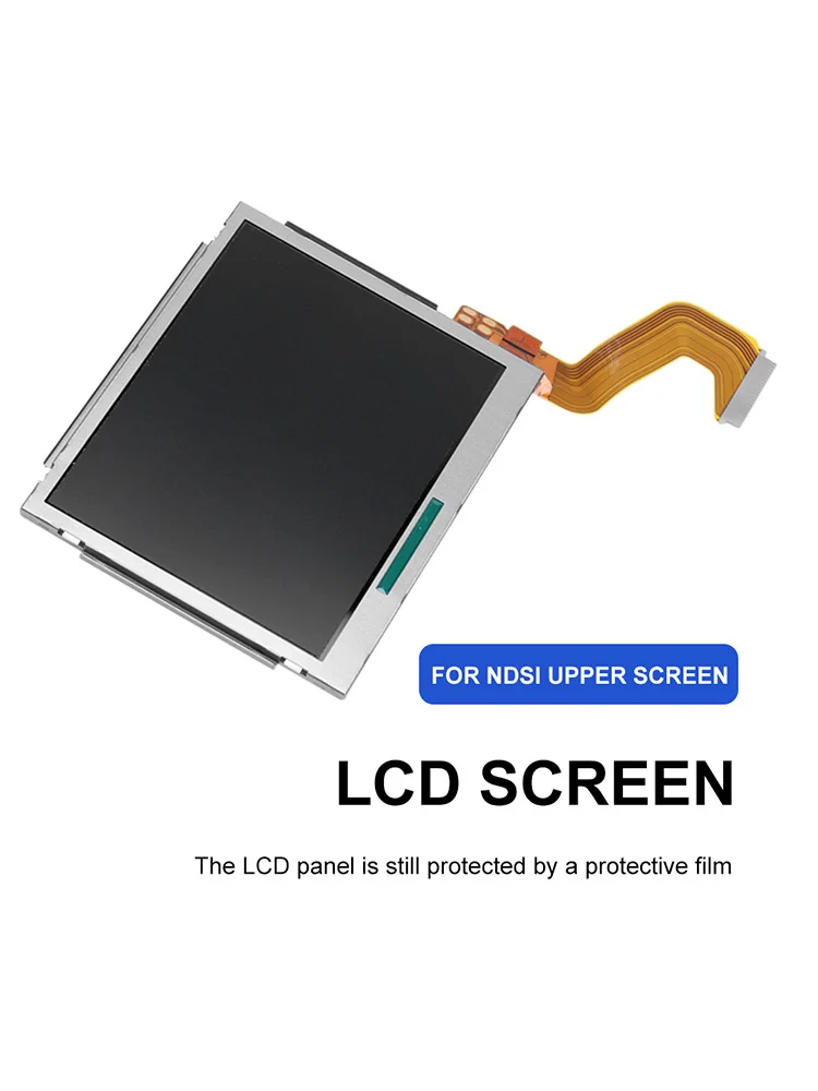LCD Display Screen Top Upper Replacement Parts for NDSI Lightweight Easy Installation