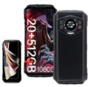 Protective Glass For Doogee S Cyber 6.58" SCyber 2024 Case Silicone Clear Cover For Doogee S Cyber Tempered Glass 1