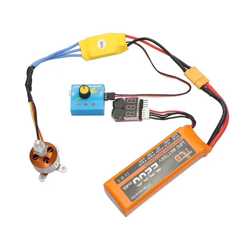 Testeur de tension batterie Lipo 1-8s avec alarme - Outil modélisme