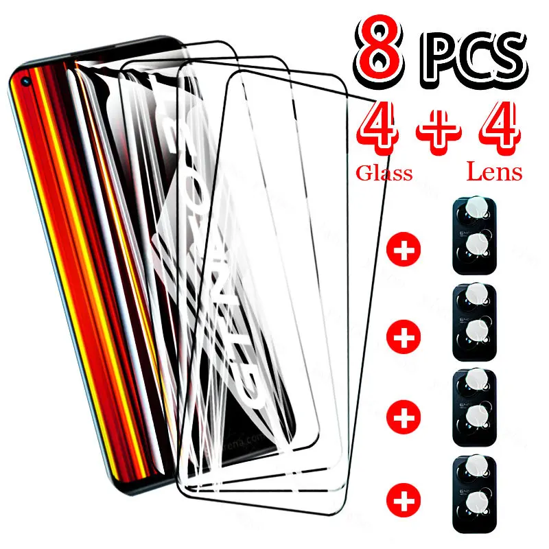 8-In-1 Per Oppo Realme Gt Neo 3T Glass Per Realme Gt Neo 3T Proteggi Schermo In Vetro Temperato Per Realme Gt Neo 3 2T 3T Lens Case