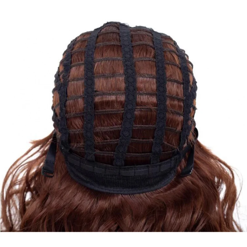 여성 가발 소녀 파티 가발 물결 모양의 곱슬 머리 가발 숙녀 합성 가발