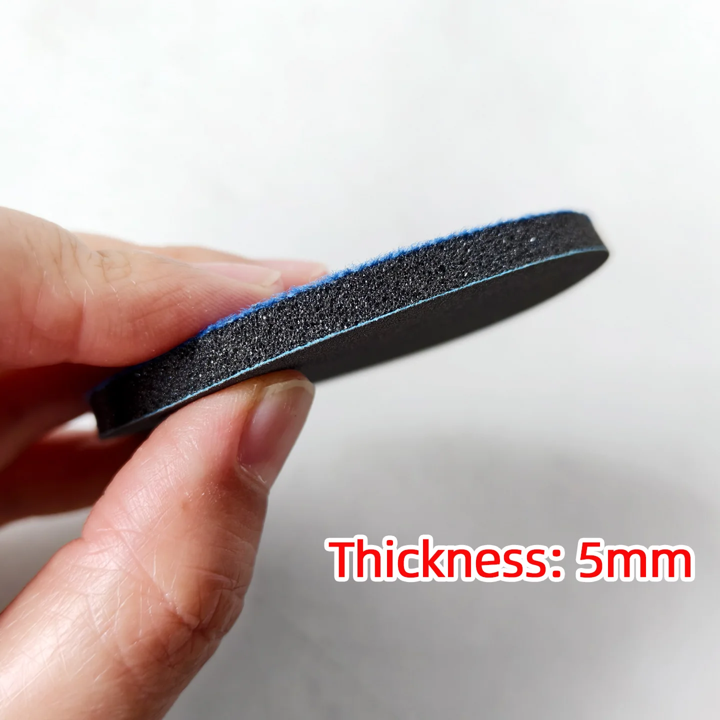 75mm 3인치 독일산 스폰지 사포 원형 샌딩 패드 자동차 유리 금속 연마용 미세 연마 폼 디스크