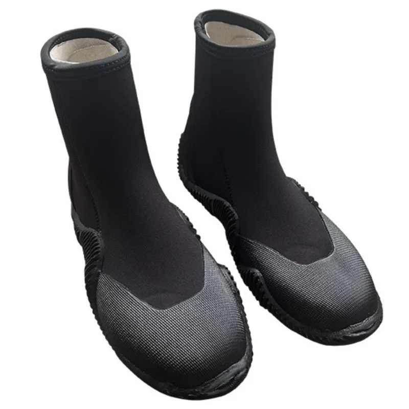 

Neoprene Diving Boots 5mm Wetsuit Booties Men Women Water Shoes With Anti-Slip Sole Sand Beach Shoes For Water Sports