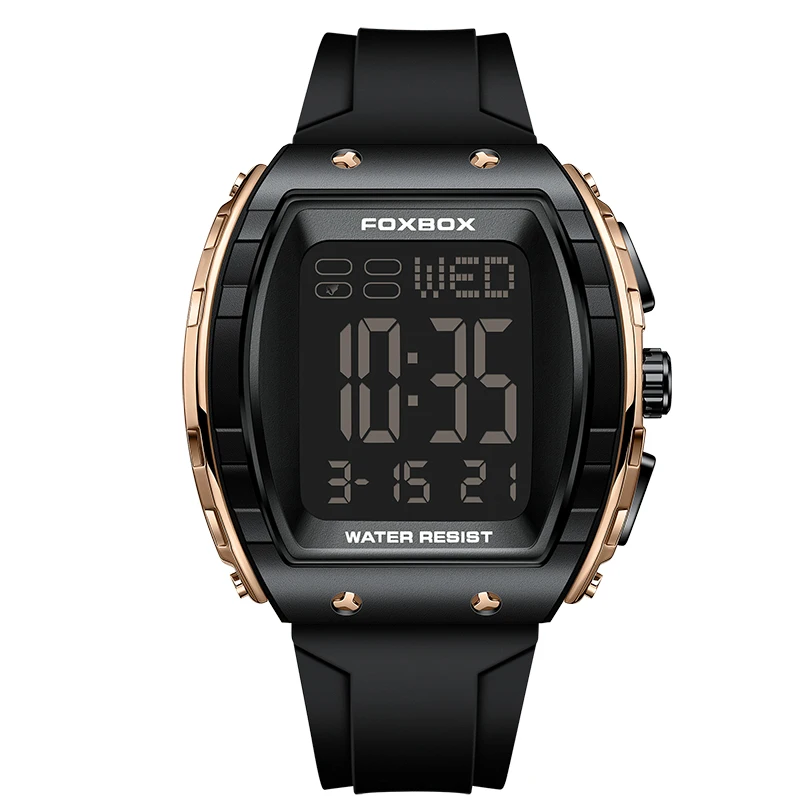 LIGE موضة جديدة للرجال ساعات العلامة التجارية الفا...