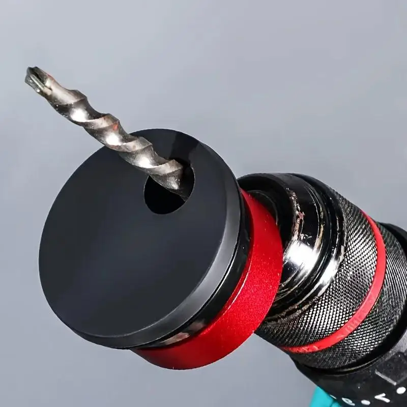 1 pezzo di accessorio portatile semplice e pratico per aspirazione polvere per trapani a percussione, rimuove polvere e detriti durante la perforazione, ideale per la lavorazione del legno. - immagine 5