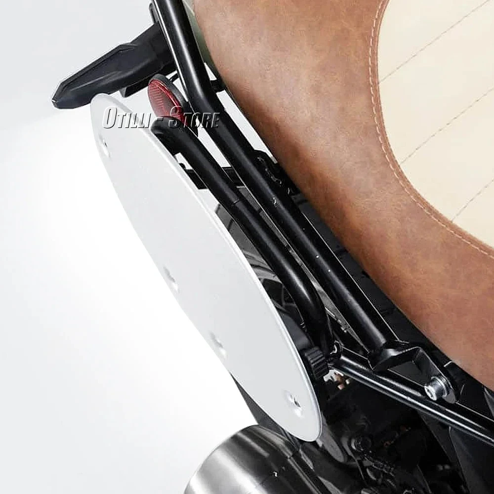 야마하 XSR700 XSR 700 2021 2022 2023 XSR900 XSR 900용 새로운 오토바이 사이드 번호판 실버 패널 프로텍터