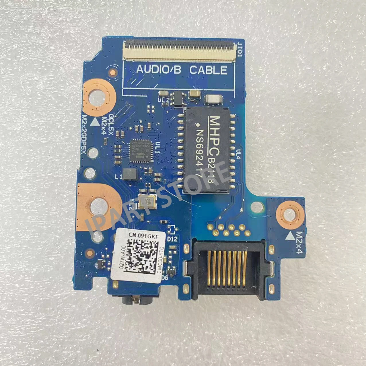 

Для Dell G15 5510 5511 USB Ethernet Аудио плата с GDL55 LS-K661P 091GKF 91GKF