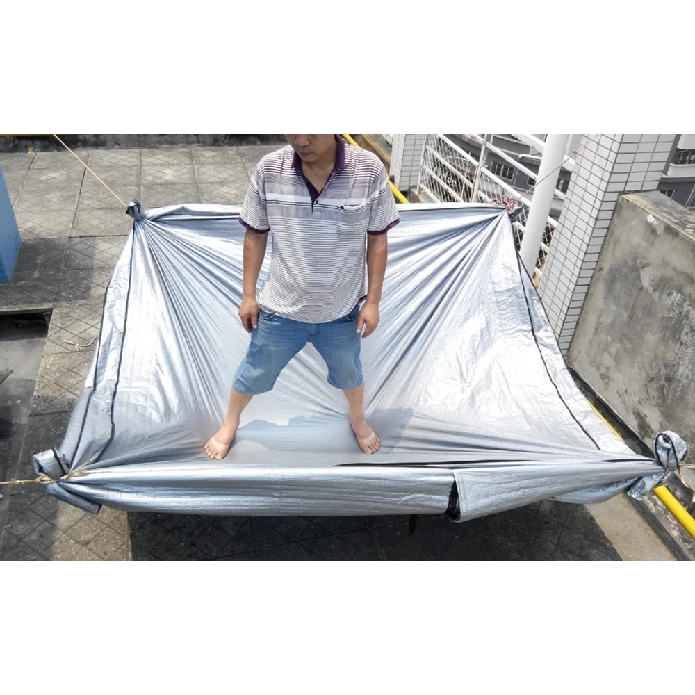 spa bag for keeping warm in winter, size 213cmx213cnx90cm, hot tub bag and spa sun shield can be customzed any shape and size