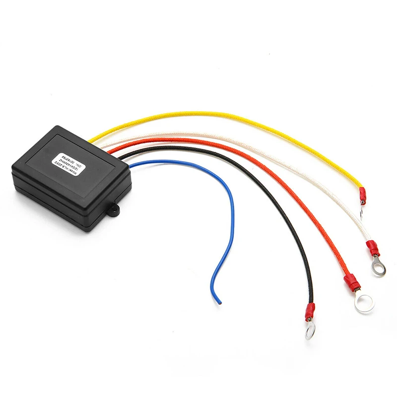 Wireless Remote Controller Winch Remote Control Winch Switch Controller Wireless Remote Control 12V Remote Control Kit Wireless Winch Remote Control Switch For Truck ATV SUV Winch Universal Switch