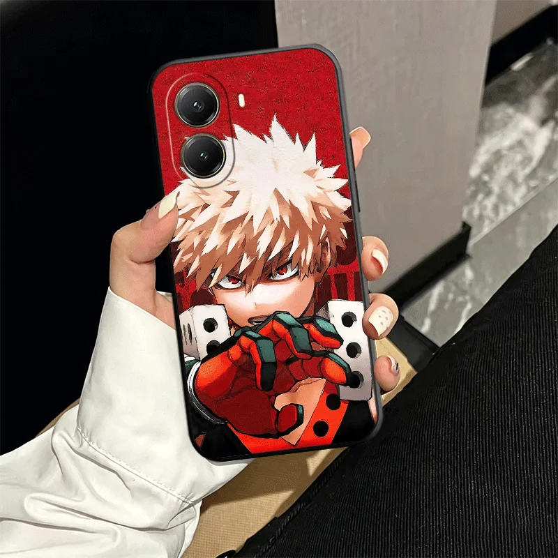 MHA My Hero Bakugou Katsuki Soft Phone Case