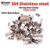 High Quality Stainless Steel Hose Clamp Exhaust Air Water Pipes Durable Sealing Powerful Strength Repair Welding Tools 26 - 91Mm