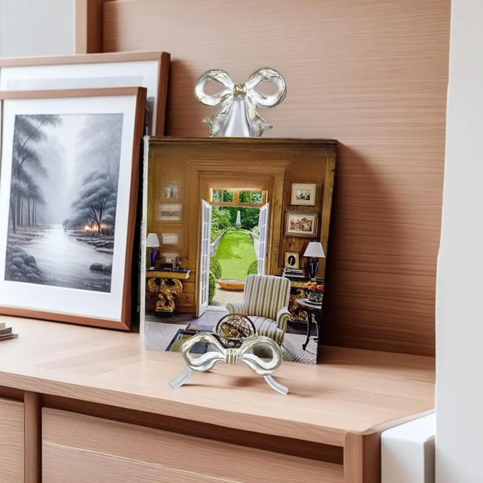 가정용 철제 레시피 북 스탠드 정리함 12x14x39.5cm 다용도 액세서리