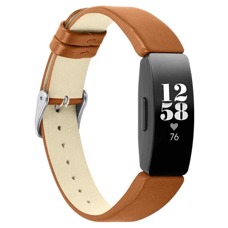 Per Fitbit Inspire & Inspire Cinturino Per Bracciale Avvolgente In Pelle Hr Progettato Per Fitbit Inspire & Inspire Hr Fitness Tracker