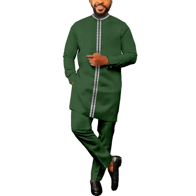 Mide Long Sleeve Kaftan Outfit - Image 4