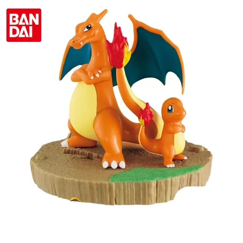 

Bandai Genuine Pokemon Charizard Assemble Anime Action Figures Toys For Boys Girls Kids Gift Collectible Model Ornaments