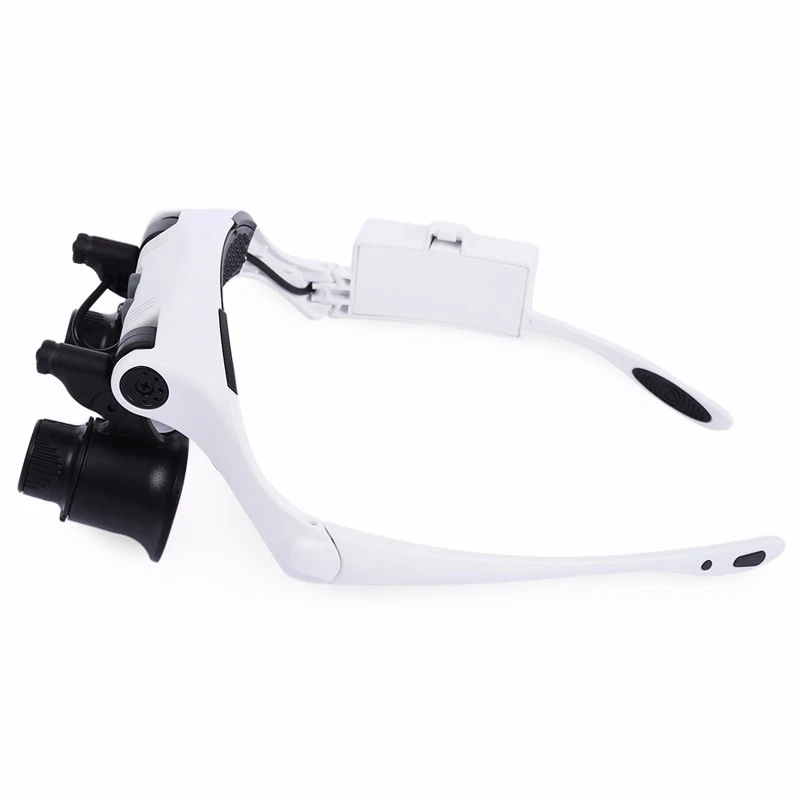 Microscope Glasses Microscope  Headband Magnifier Led Light - New 10x  Headband - Aliexpress