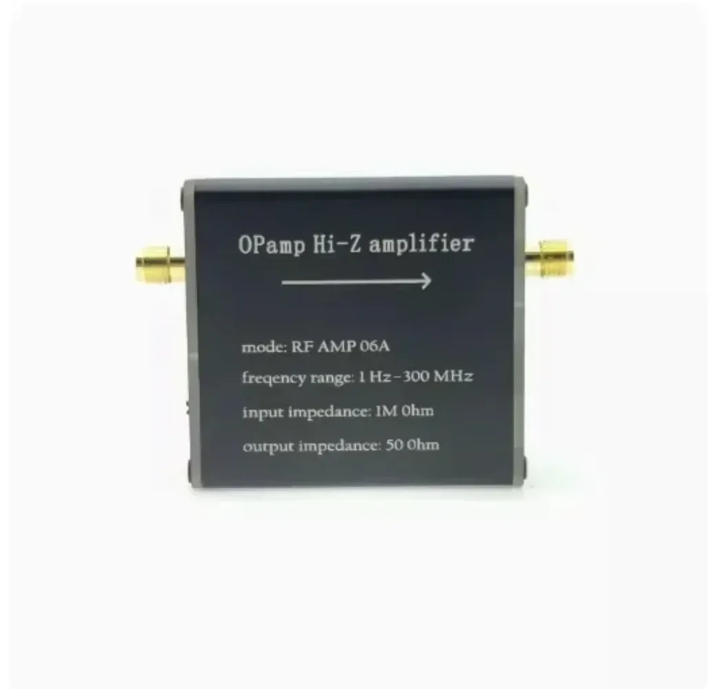 새로운 Hi-Z 증폭기 RF AMP 06A 1Hz-300MHZ 50옴 고임피던스 증폭기
