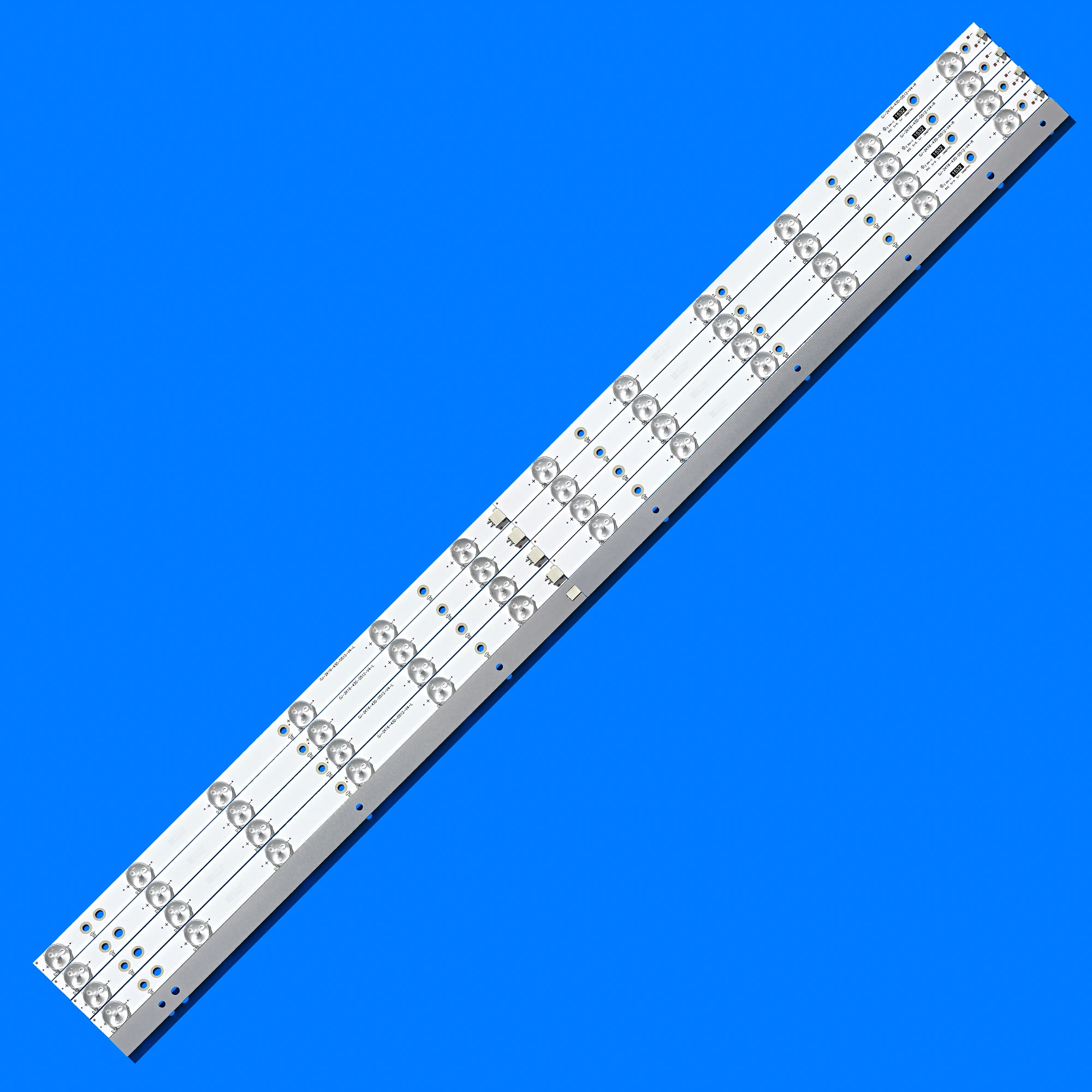 New 5 PCS 12LED LED backlight strip for 43PUS6551 43PUS6401 LB43014 V0_00 43PUS6501 43PUS6101 43PUS6201 TPT430U3 43PUH6101