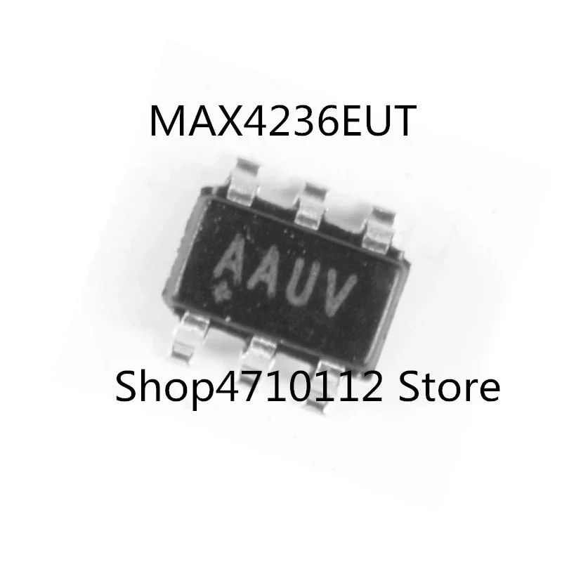 무료 배송 MAX4173TEUT AABN.MAX4236EUT MAX4236E AAUV SOT23-6, 로트당 10 개