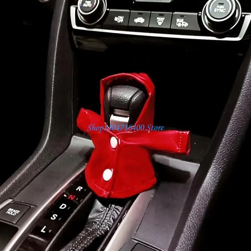 y1gd Auto-Schaltknauf-Kleid, bequem und einfach zu installieren, Hülse, Auto-Schaltknauf-Abdeckung, geeignet für Feiertagsfeiern – Detail 9