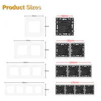 BSEED Zigbee 1/2/3/4Gang Smart Light Curtain Shutter Dimmer Switches Mechanical Buttons EU Sockets USBC DIY Parts Plastic Frames - Image 6