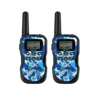 Walkie Talkies Rechargeable for Kids Long Range,Xmas Birthday Gift, Hiking Gear Camping Games Toys with Flashlight Pink 2