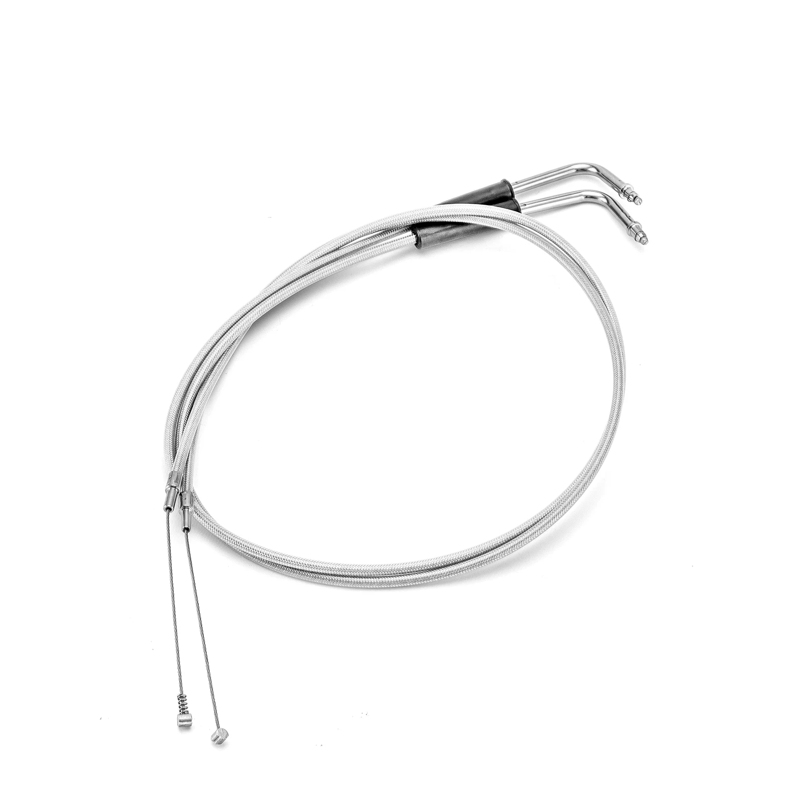 Barnett 48 In. Stainless Steel Idle Cable For Models W/Cruise Control 102 30 41002 10 For 2002 2007 Harley Davidson Electra Glide And 2002 2006 Harley Davidson Road King Motorcycles Dennis Kirk - Foto 2