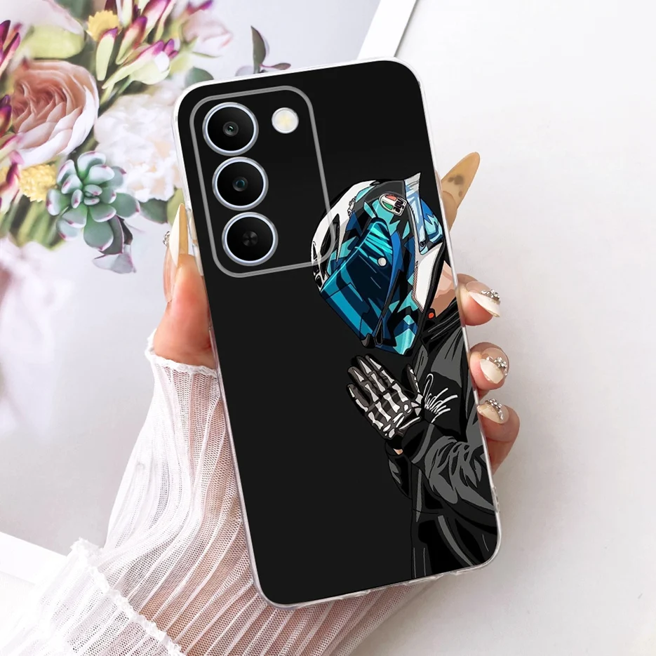 Cool Robot Animal Painted Soft Slim Phone Case